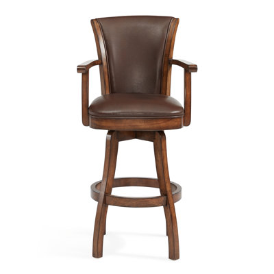 Shockley 30 inch Swivel Bar Stool with Cushion