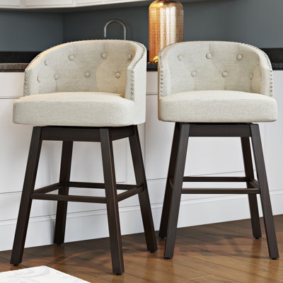 Farmington 29 inch Swivel Bar Stool with Cushion