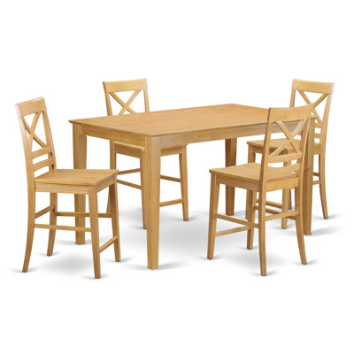Smyrna 5 Piece Counter Height Pub Table Set