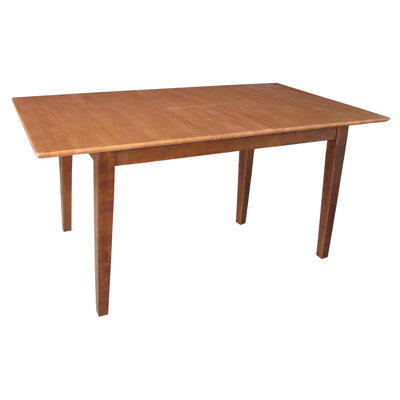 Miles Extendable Dining Table Finish: Cinnamon / Espresso