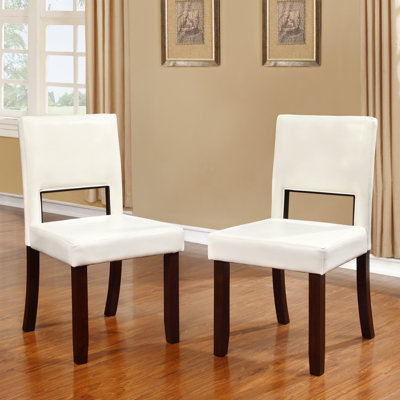 Menahan Side Chair Upholstery: White