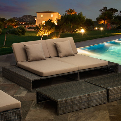 BRSD4147 26702165 BRSD4147 Brayden Studio Delray Reclining Loveseat