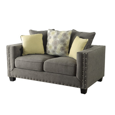 Brayden Studio BRSD5376 27436540 Brixey Tufted Loveseat