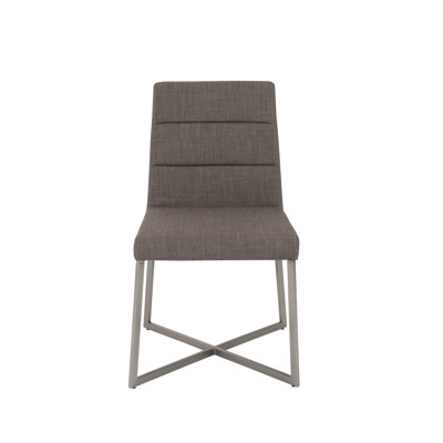 Arneson Side Chair Side Chair Upholstery: Dark Gray