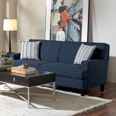 Brayden Studio BRSD3250 25981368 Perillo Sofa in Blue