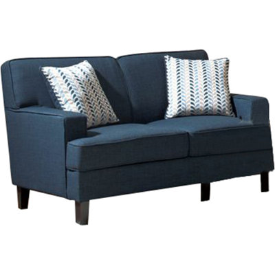 Brayden Studio BRSD3249 25981367 Perillo Linen Loveseat