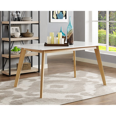 Broadus Retro Modern Dining Table