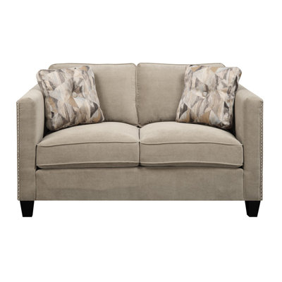 Brayden Studio BRSD8330 28623911 Baugh 66.6″ Loveseat Upholstery