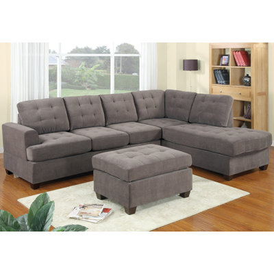 Brayden Studio BRYS2070 31017964 Aedesia Reversible Sectional