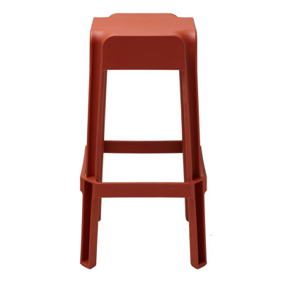 Jackson Heights 29.72 inch Bar Stool Finish: Burnt Orange