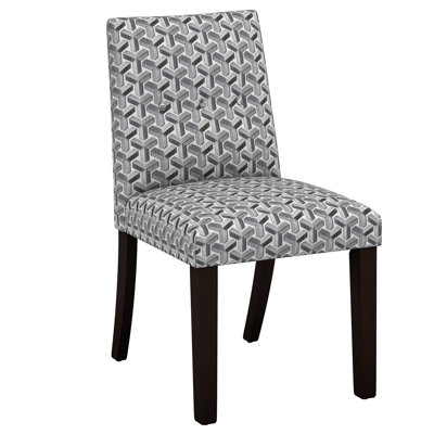 Venne Ink Button Tapered Parsons Chair