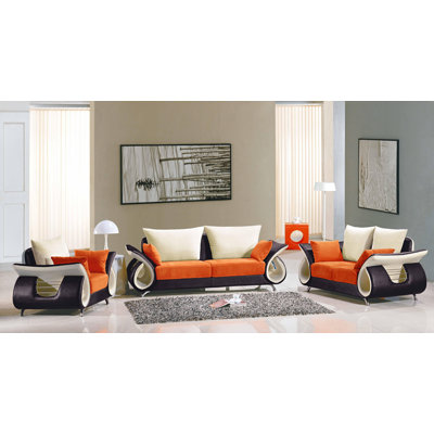 Orren Ellis OREL9161 Boltz 3 Piece Sofa Set