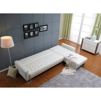Wade Logan WADL4587 28007552 Bentley Reversible Chaise Sectional Upholstery