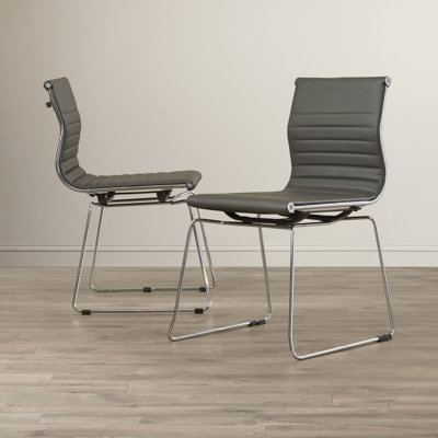 Warner Side Chair Upholstery: Grey