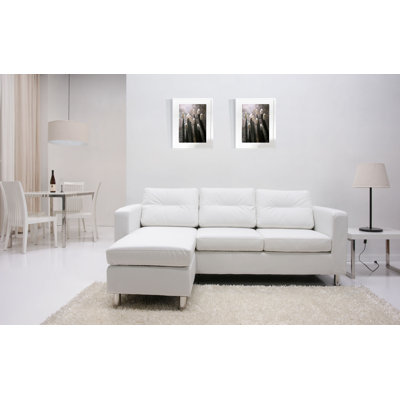 Wade Logan WADL5704 29130942 Clarence Convertible Sectional Upholstery