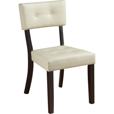 Sosa Side Chair (Set of 2) Color: Beige