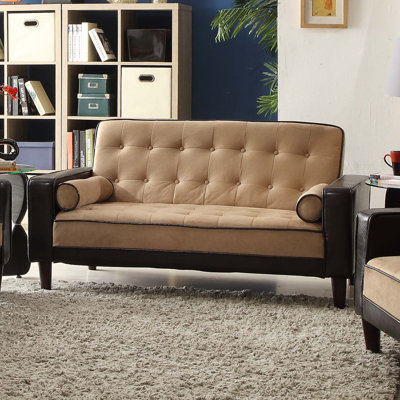 Orren Ellis OREL7213 Navi Twill Loveseat Upholstery