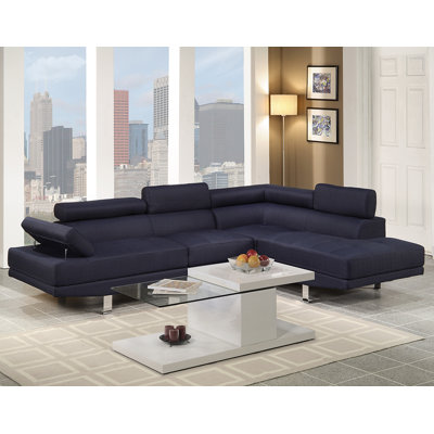 Wade Logan WADL2999 26283636 Clandown Vegas Sectional Upholstery