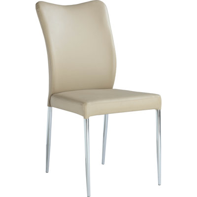 Zahir Side Chair (Set of 2) Side Chair Finish: Beige