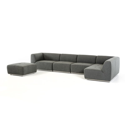 Wade Logan WLGN1975 Alsatia Modular Sectional Upholstery