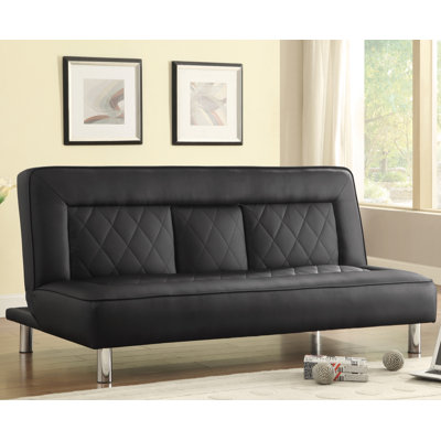 Orren Ellis ORNE3092 Mailelani Leather Sleeper Sofa