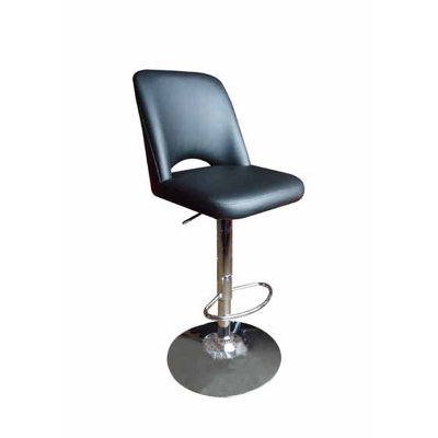Cecilia Bar Stool Upholstery: Black