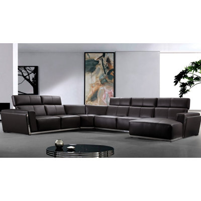 Orren Ellis ORNE1300 Coalpit Heath Modern U-Shaped Sectional Upholstery