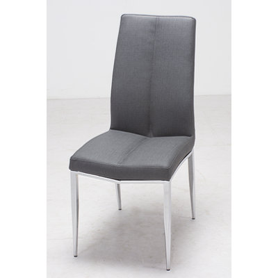Heather Side Chair (Set of 4) Upholstery: Ash
