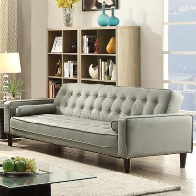 Orren Ellis ORNE3435 Laurence Faux Leather Sleeper Sofa Upholstery