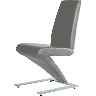 Coen Side Chair (Set of 2) Upholstery: Gray