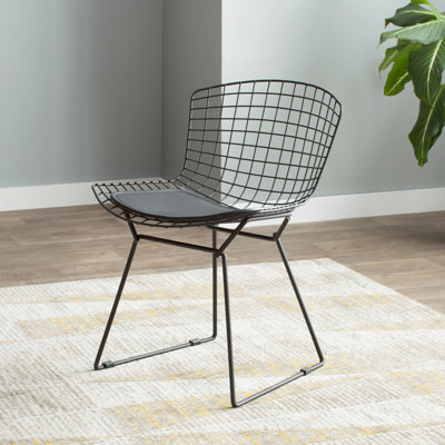 Roanoke Side Chair Finish: Black