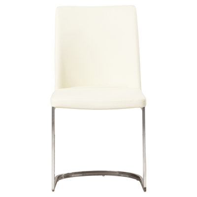 Farranacushog Side Chair Upholstery: PU+Sponge - Buttercream