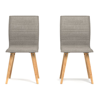 Melina Side Chair Upholstery: Dove Gray