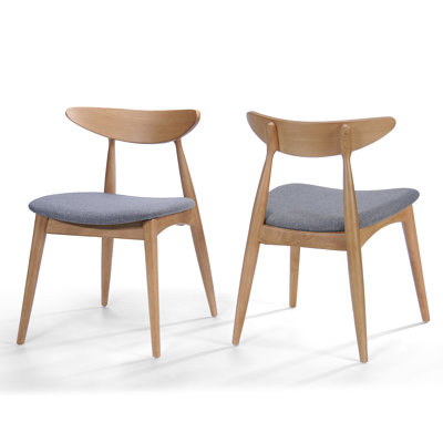 Drumnadrough Side Chair Upholstery: Gray