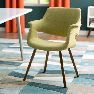 Frederick Arm Chair Upholstery: Green