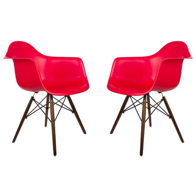Ellington Arm Chair Finish: Red