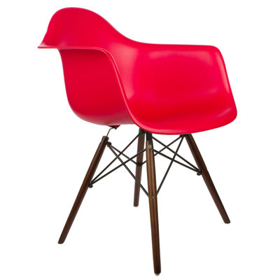 Ellington Arm Chair Finish: Red