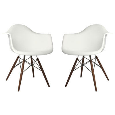 Ellington Arm Chair Finish: White