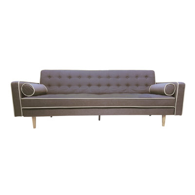 Langley Street LGLY5240 Clarissa 2 Tone Mid Century Sleeper Sofa