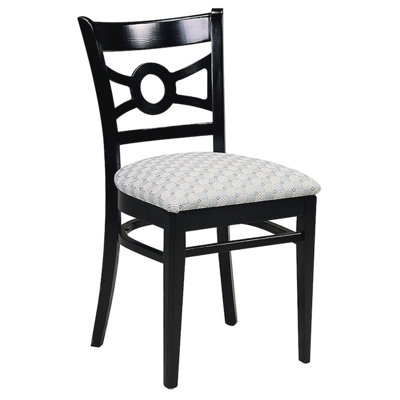 Side Chair Finish: Kennsington Maple, Upholstery: Midnight