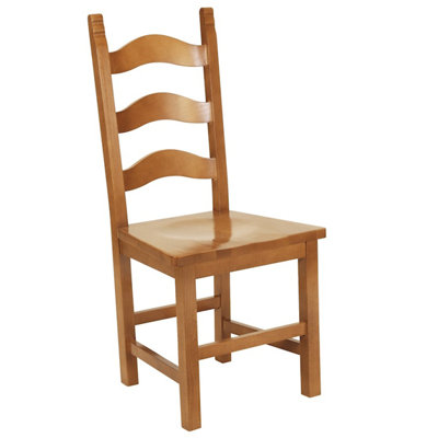 Side Chair Upholstery: Chocolate, Finish: Montana Walnut