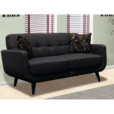 4480 Loveseat Charcoal BMFR1090 BestMasterFurniture Living Room Loveseat