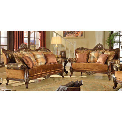 BestMasterFurniture MC1354 2 Pcs Sofa and Loveseat Set