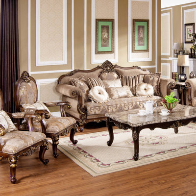 BestMasterFurniture MC1428 Traditional Sofa and Chair Set