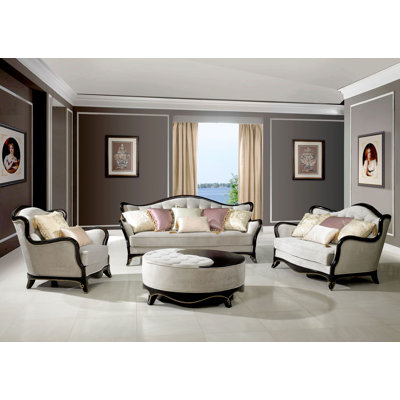 BestMasterFurniture 1503 4 Pcs Set 4 Piece Living Room Set