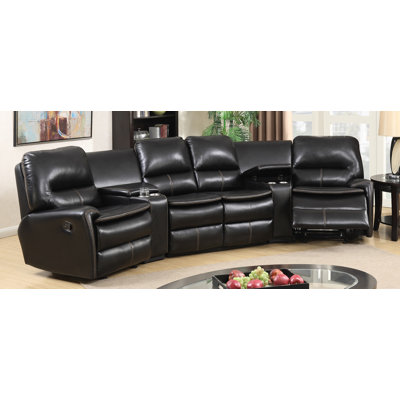 BestMasterFurniture 8500 5 Pcs Sectional Leather Sectional