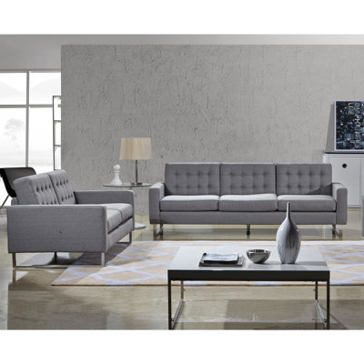 S5036-2PC CNTA1091 Container Angela Sofa and Loveseat Set
