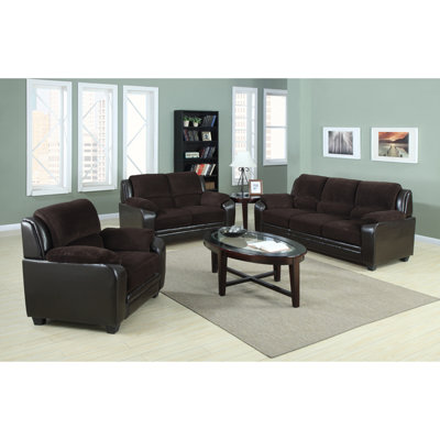 Container S5005-3PC 3 Piece Sofa Set Upholstery