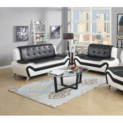 Container S5067-2PC Wanda 2 Piece Living Room Set Upholstery