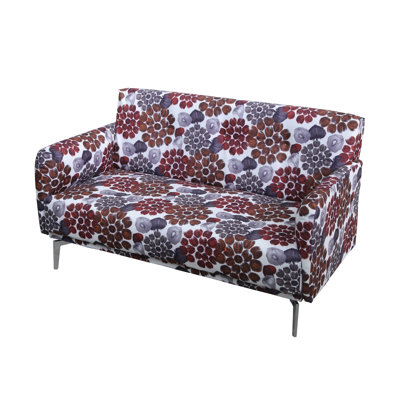 S5073 CNTA1124 Container Pattern Print Fabric Modern Loveseat